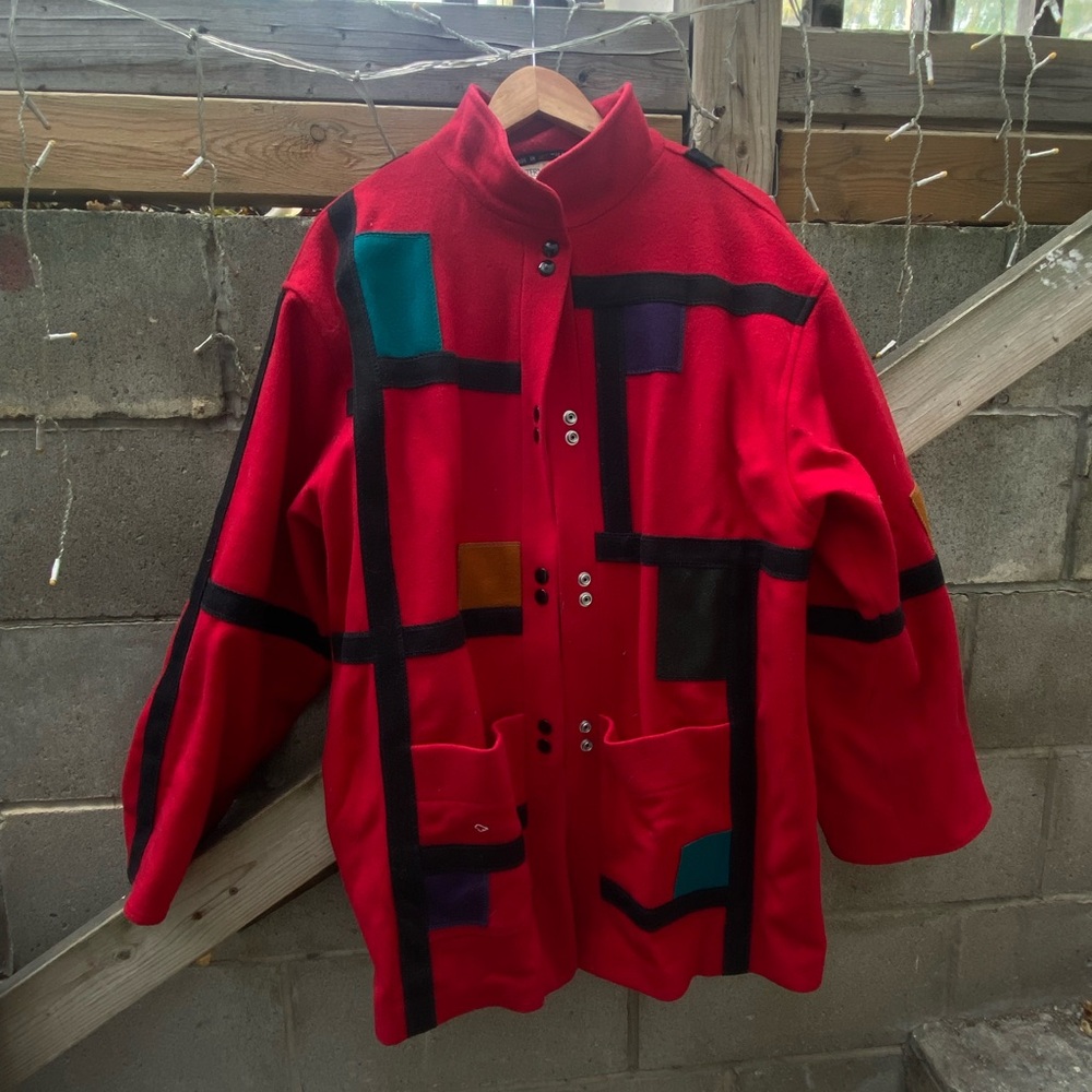 vintage wool coat